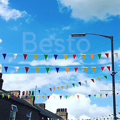 33 Feet 20 Flags Multi Colour Banner Bunting Party Event Home Garden Decoration