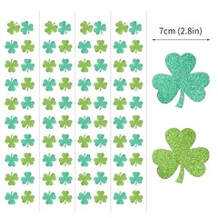 St-Saint Patricks-Day Decorations Shamrock Green-Garland – 35ft St. Patrick’s…