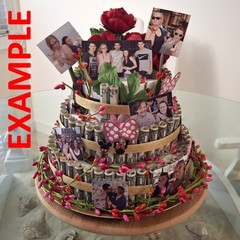 EZ Money Cake Kit – 10-inch 3-Tier – Free Shipping