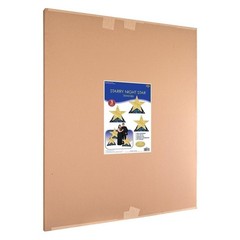 Beistle 3 Piece Assorted Sizes Cardboard Starry Night Star Stand-Ups, Prom…