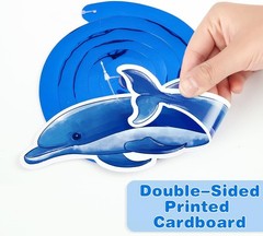 Durable 24 Pcs Ocean Party Hanging Swirls – Perfect for Summer Celebrations
