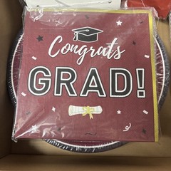 2026 Complete Graduation Kit For 25 Guests Maroon And Gold
