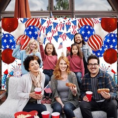 Independence Day Banner Backdrop for 4th of July Party Photoshoot Photography Ba