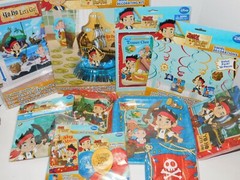 Jake and the Neverland Pirates Birthday Party Plates Decorations Invitations