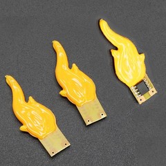 3pcs Candle Shape 3V LED filament Creative Party Decorate Atmosphere filament a