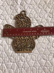 Handcrafted «Angel de la Guarda» Wood Angel Prayer Wall Hanging Gift To Child L