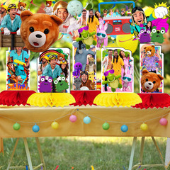 Danny Lets Go! TABLE DISPLAY SUPPLIES Cupcake Cake TOpper party decoration