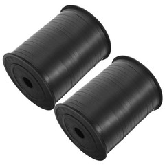 2 Rolls Black Curling Ribbon – 3/16″ x 500 Yards/roll Curling Ribbons – Balloon