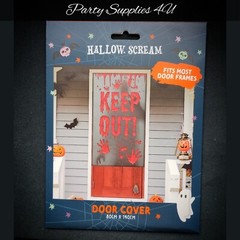 Halloween Door Cover/Decoration/Various Designs/Spooky/Blood/Skeleton/Pumpkins