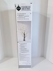 Merry Moments Party Indoor LED Birch Trees – 1x NEW 24″ and 2x OPEN BOX 18″