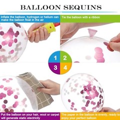 th Birthday Balloons – 16pcs & Gold, Happyth Birthday Confetti Balloons 7 Pink