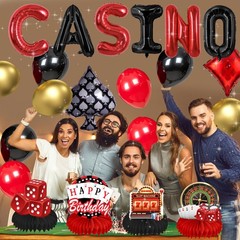 Casino Theme Party Decorations, casino party decorations, Las Vegas birthday …