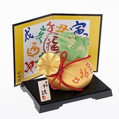 Seto Togei 2024 Zodiac Figurine Compact Dragon Dragon New Year’s Decoration Good