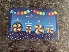 NEW 2026 ALDI Happy Birthday Celebration Box Party Pack Limited Edition Plates +