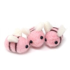 Honbay 6PCS Wool Felt Bumble Bee for Wedding, Baby Shower, Gender Reveal Part…