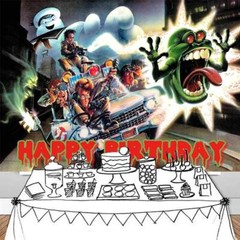 Ghostbusters Party Supplies Birthday Decoration Backdrop Banner Vinyl 7x5ft