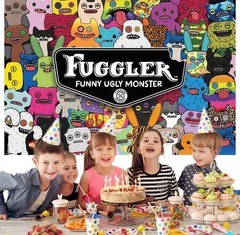 Fuggler Party Supplies Banner Backdrop Vinyl 5x3ft 7x5ft Birthday Decor