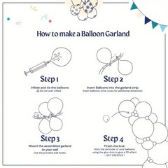 137pcs American Independence Day Balloon Set | USA Flag 4th of July Decor