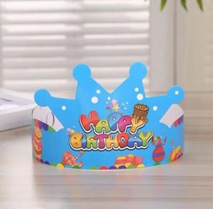 Quality 10pcs Cute Birthday Party Crown Headdress Adjustable Unisex Hat Costume