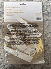 40TH HAPPY BIRTHDAY DECORATING KIT HANGING FANS SWIRLS GOLD