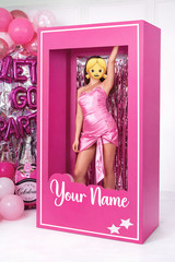 4ft, 5ft and 6ft tall, doll photo box, popular photo booth props birthday party
