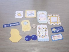 Blueberry Lemon Baby Shower Lemon Blueberry One Piece Carta Bella Lemon Die Cuts