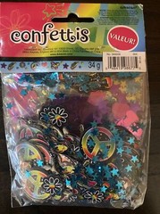 NEON DOODLE CONFETTI VALUE PACK (3 types) ~ Birthday Party Supplies Decorations