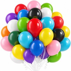 110 Pack Rainbow Balloons, 12 Inch Assorted Colors Multicolor Colorful Latex …