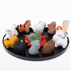 Seto Togei 2024 Zodiac Figurine Compact Dragon New Year’s Decoration Shoho Kiln