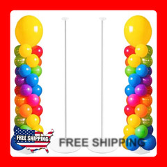 Adjustable Balloon Column Stand for Events Up to 78 Inches Tall
