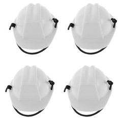 4 Pcs Miniature Doll Hatsconstruction Party Supplies Toy Dollhouse Hard