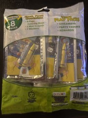 8 Pack CoComelon Mini Play Packs -Coloring Book, Crayons, Stickers- Party Favors