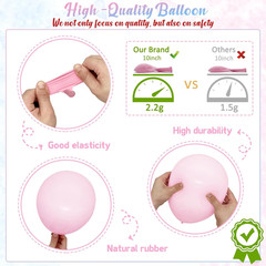 Bear Gender Reveal Balloon Boxes Decorations – 158Pcs Pink Blue Balloon Garland