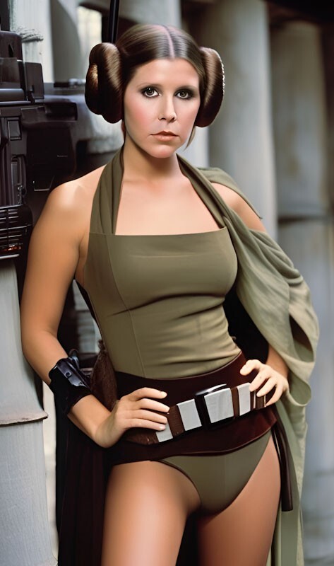 Princess Leia Fan Art Star Wars
