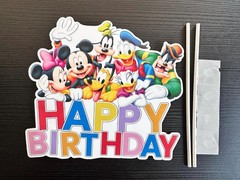 Mouse Party Decorations Kit – Birthday Banner, Swirls, Centerpieces & Cake Toppe