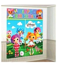 Lalaloopsy Happy Birthday Party Wall Decorating Kit Poster Scene Setter
