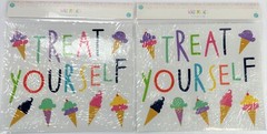 24 Piece Party Décor Pack Gel Clings & Wall Decals Special Occasions & Birthday