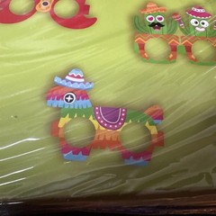 Cinco De Mayo Paper Glasses 24 Pairs Mexican Fiesta