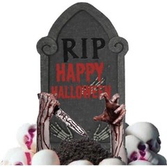 Creepy Halloween Party Decoration Clowns Demons and Monsters Cupcake Toppers