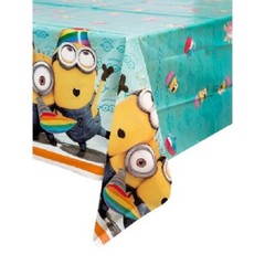Minions Despicable Me Birthday Party Supplies Plates Table Cover Napkins New