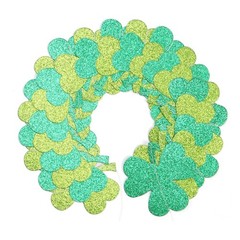 St-Saint Patricks-Day Decorations Shamrock Green-Garland – 35ft St. Patrick’s…