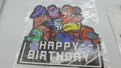 Party Props Among Us Birthday Decoration Set – Balloons Banner & Cake Toppers