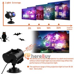 Halloween Projector Light Christmas Outdoor LED Laser Light Festival Party Decor