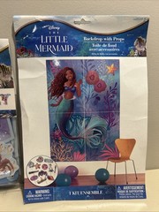 THE LITTLE MERMAID Party Kit With Decor, Candle, And Background Props!!