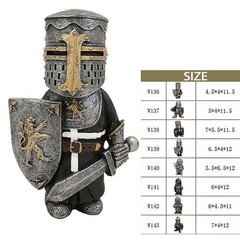 Symbolic Garden Protector Medieval Figurine Ornament Home Garden Decor