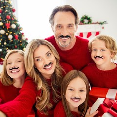 54 Pcs Realistic Stick-On Fake Mustaches – Variety of Styles for Costume Part…