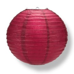 Quasimoon PaperLanternStore Decorative Paper Lantern – (Single, 16-Inch, Velv…