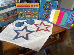 90’s Party Decor Rubik’s Cube Theme