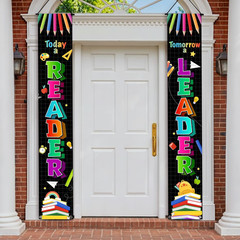 Back to School Door Banner 120X20 Inch, Positive Back to School Classroom Banner