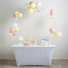 Large Plastic Table Top Balloon Arch Decorating Kit – 49 1/4″, 3 Piece